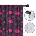 thumbnail image 4 of Pioneer Flower Floral Print Pattern Insulated Teens Curtains Set Of 2, Bedroom Essentials, Toddler Room Decor 42"x63", 4 of 5