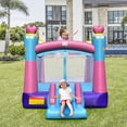 thumbnail image 3 of Costway Inflatable Bounce House 3-in-1 Princess Theme Inflatable Castle w/ 550W Blower, 3 of 9