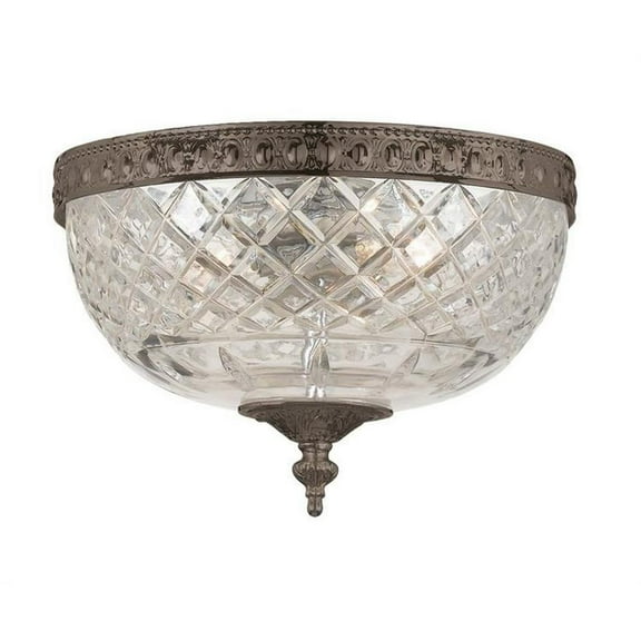 Flush Mount in Traditional and Contemporary Style 10 inches Wide By 8 inches High-English Bronze Finish Bailey Street Home 49-Bel-686177
