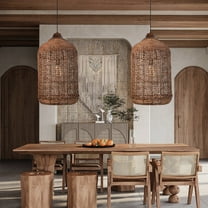 Arturesthome Brandy Koi Lampshade Hanging Ceiling Light Handmade Lampshade