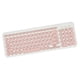 thumbnail image 1 of Atado Con Alambre USB Ergonómico Del De 96 Llaves Para el ordenador Del Ordenador Portátil Del Ordenador Rosado Hugo Teclado con cable, 1 of 10