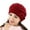 Wine, variant on Red Baseball Caps New Women Slouch Baggy Winter Warm Soft Knit Crochet Hat