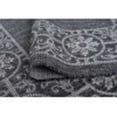 thumbnail image 6 of Veranda Traditional 5' x 7' Black and Light Gray Polypropylene Outdoor Area Rug, 6 of 8