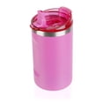 thumbnail image 2 of Ozark Trail 16oz Ceramic Lined Stainless Steel Can Tumbler with 2-in-1 Lid,Pink, 2 of 8