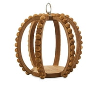 Way To Celebrate Harvest Beaded Short Pumpkin 9.5