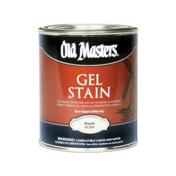 qt Old Masters 81204 Maple Gel Stain Oil-Based Stain