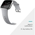 thumbnail image 2 of Fitbit Versa Smart Watch - Gray Band/Silver Aluminum Case, one size (s & l bands included), 2 of 6
