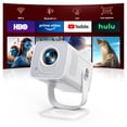 thumbnail image 1 of Proyector TOPTRO TP2 Mini 4K 1080P Android 13 WiFi 6 Bluetooth, 1 of 7