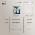 thumbnail image 6 of Dreamscape Butterfly Canvas Butterfly Art by Art Remedy, Gallery Wrapped, 40" x 40", 6 of 7