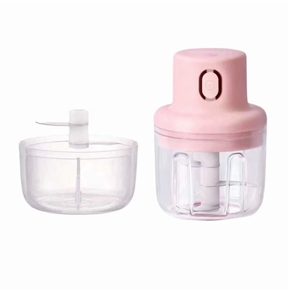 Mini Household Electric Garlic Masher Food Supplement Blender Cooking Meat Grinder New Garlic Masher