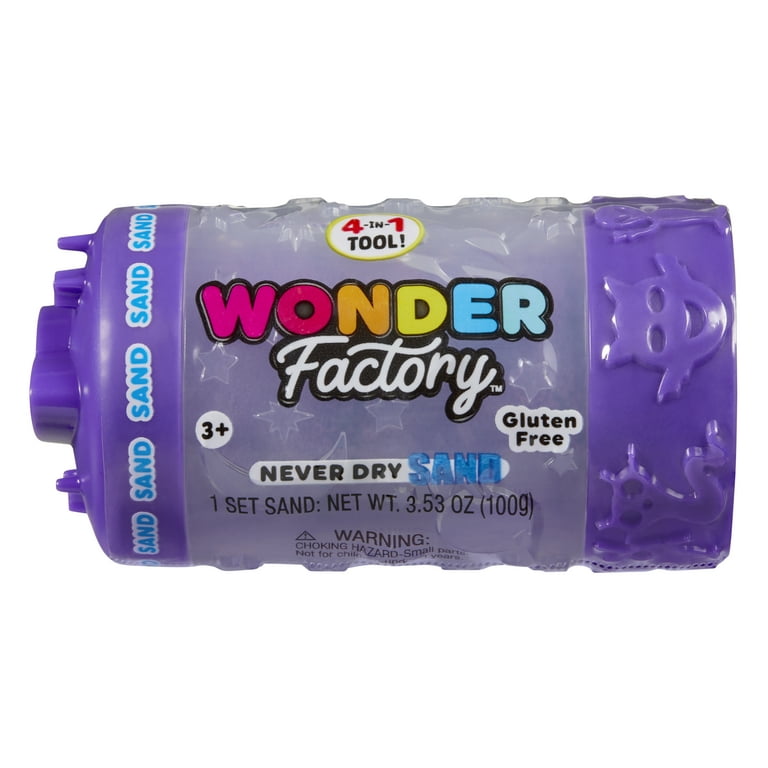 Wonder Factory Never Dry Single Sand – Purple - Never Dries Out