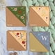 thumbnail image 2 of Marcapáginas de esquina personalizado Joefnel bordado a mano, marcapáginas de esquina de fieltro cosido a mano, marcapáginas triangular de fieltro, bonitos marcapáginas con letras bordadas, 2 of 5