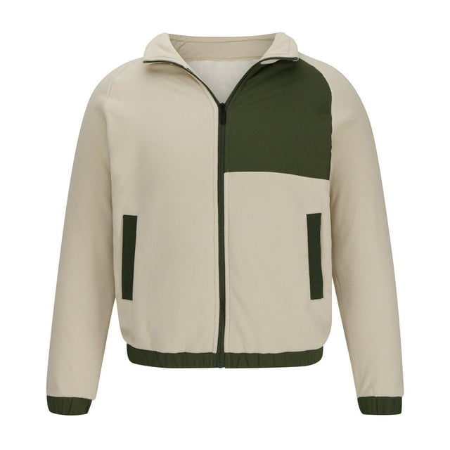 LOVZFMLL Vestes pour Hommes Poche Zippée Manches Longues Capuche Protection Solaire Veste de Sprinter Extérieur