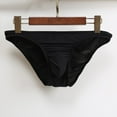 thumbnail image 2 of Lefu String Aguichant pour Hommes avec Pochette, sous-Vêtements Bikini Unis, 2 of 8