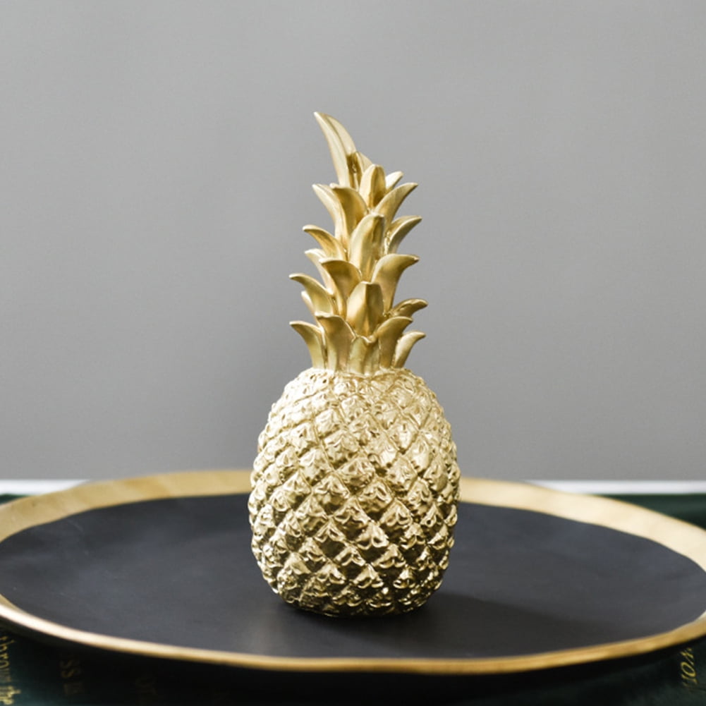 Nordic Modern Pineapple Ornaments Living Room Desktop Craft Home Decor Gift *DC 