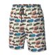 thumbnail image 4 of Fotbe Train Trajes de Baño Estampados para Hombre, Shorts de Verano de Secado Rápido, Ropa de Playa, Bañadores-Medium, 4 of 6