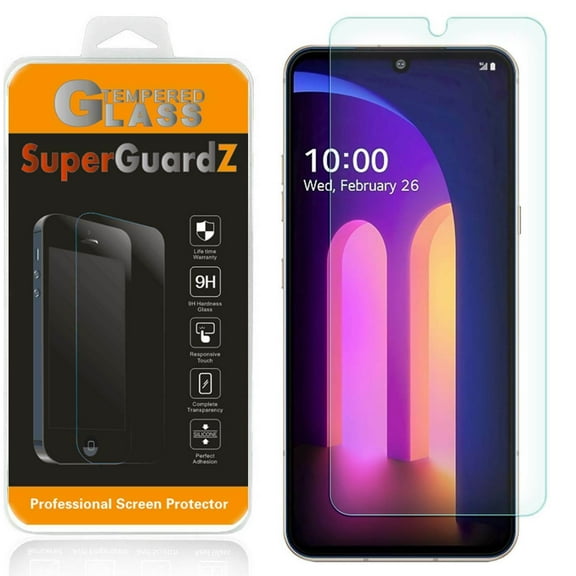 For LG V60 (5G Version) - SuperGuardZ Tempered Glass Screen Protector, 9H, Anti-Scratch, Anti-Bubble, Anti-Fingerprint