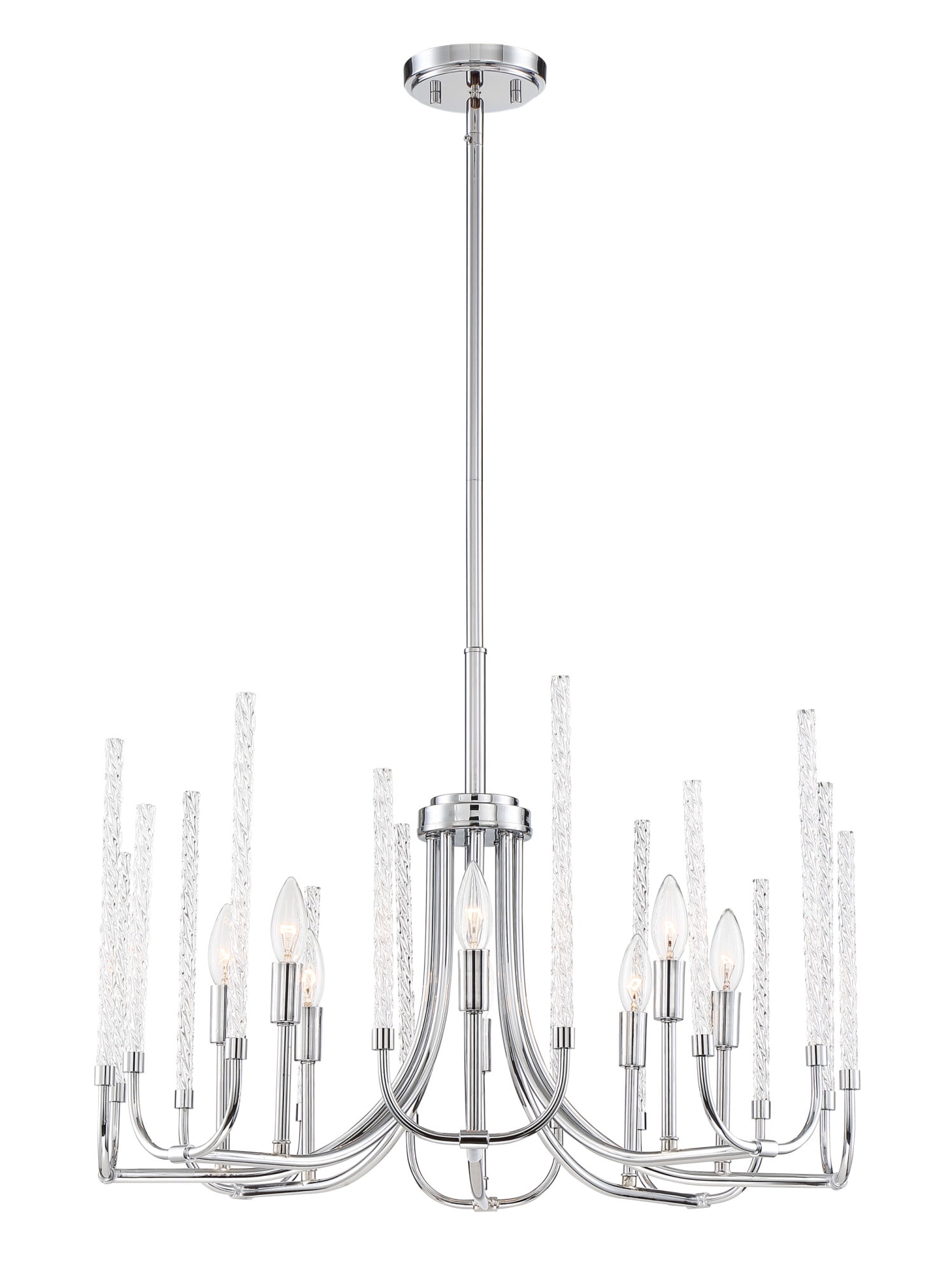 Designers Fountain Laretto Chrome 8 Light Chandelier, 91788-CH