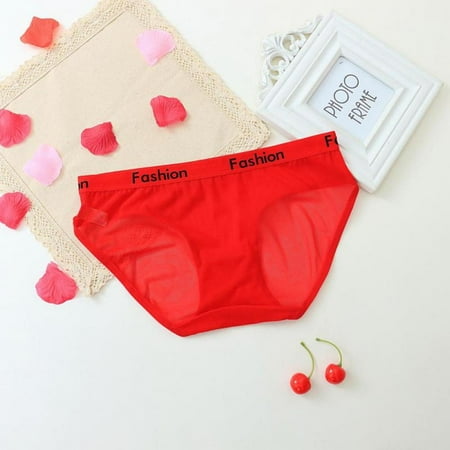

Clearance Promotion Women Fashion Panties Briefs Solid Cute Low-Rise Fashion Ladies Girls Panties Lingerie Woman Underwear