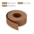 thumbnail image 2 of Uxcell Faux Leather Strip Leather Strap 197" Long 1.57" Wide Light Brown, 2 of 4