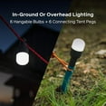 thumbnail image 2 of MPOWERD Luci Solar Site Lights - 6 Detachable Mini Camping Lights with Tent Stakes and Charging Case, 2 of 7
