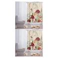 thumbnail image 3 of Matsuzay Cortina de baño duradera - Cortina de ducha impermeable para cortinas de ducha elegantes MUSH-1 120 * 180 300g PASTA-1 120*180.300g 2Conjunto, 3 of 6