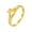 9, variant on HONCLL Elegant Irish Claddagh Wedding Bands Crafted In Gold Tone Sturdy Steel Decoration for Celebrating Love and Unity