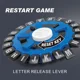 thumbnail image 4 of 1PC Creative Chessboard Table Game Fun Fast-paced Text Effective Chessboard Letter Turntable Home Furnishings Decorations, 4 of 5
