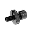 thumbnail image 4 of 4 Pcs M8 Brake Clutch Cable Line Adjuster Screw for Motorcycle Aluminum Alloy Black Silver Tone, 4 of 6