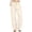 Khaki, variant on Pants with High Elastic Waist and Wide Leg Casual Loose Fitting Comfortable Pants（Do Not Use Article Markers） Dress Pants with Pockets Floral Pants for Women Casual Fancy Clothes for plus Size