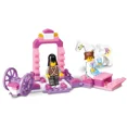 thumbnail image 3 of SLUBAN Girl Princess Royal Carriage Wagon Horse Racing Party Model Building Blocks Enlighten Action Figure Toys For Children, 3 of 5