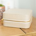 thumbnail image 5 of Hives & Honey Women's Gold Mya Compact Jewelry Travel Case, 5 of 9