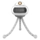 thumbnail image 1 of Ventilador sin aspas 4 velocidades Inalámbrico 130 ° Cabezal de agitación Viento alto Mini Aire acon Meterk Blanco, 1 of 7