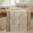 thumbnail image 2 of Fennco Styles Rustic Embroidered Block Print Cotton Table Runner 16" W x 72" L - Multicolored Table Cover for Everyday Use, Holiday Décor, Family Gathering and Special Occasions, 2 of 5