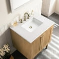 thumbnail image 5 of James Martin 545-V30-LNO-3WZ Single Vanity Light Natural Oak w/ White Zeus Top, 5 of 17