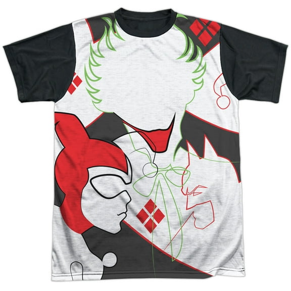 DCO Joker Unisex Adult Halloween Costume Sublimated T Shirt