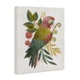thumbnail image 4 of Stupell Industries Parrot with Eclectic Leaves Animals & Insects Painting Gallery Wrapped Canvas Art Print Wall Art, 24 x 30, 4 of 8