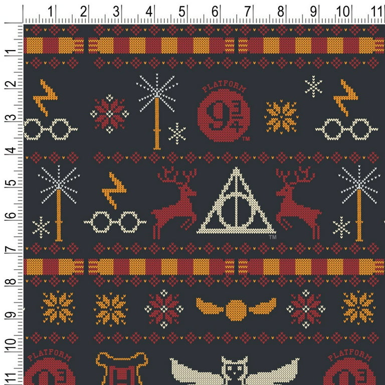 Harry Potter Hogwarts Wrapping Paper 65 Sq. Ft. Per Roll - 2 Rolls - NEW