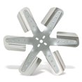 thumbnail image 1 of Ventilador flexible Flex-A-Lite de 6 aspas accionado por correa, 16 pulgadas, plateado (2016/101254), 1 of 1