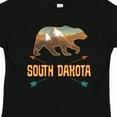 thumbnail image 4 of Inktastic South Dakota Vacation Bear Silhouette Boys or Girls Toddler T-Shirt, 4 of 5