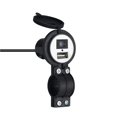 thumbnail image 2 of USB Car Charger Motorcycle USB Charger DC 12V with fast black Switch Socket Plug Waterproof Adapter Motorbike Phone Charger, 2 of 7