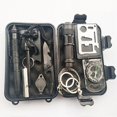 thumbnail image 2 of Kit de supervivencia de emergencia, kit multifuncional de supervivencia y rescate, multiherramienta para exteriores, suministros de primeros auxilios Sos para exteriores, 2 of 5