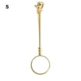 thumbnail image 4 of Bearachild Anillo para hombre, accesorios en forma de Clip, anillos de dedo, suministros de herramientas de moda, soporte de mano de Metal, caballero, oro Type3 NO3 Bearachild HA061669-09, 4 of 6