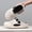 White, variant on Breathable Perforated Shoes Comfortable Soft Elastic Thick Sole Slippers Suitable for Outdoor Wear Non-Slip Daily Versatile Unisex Fashion Commuting Slippers