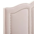 thumbnail image 5 of Modway Cecilia King/California King Performance Velvet Headboard in Pink, 5 of 10
