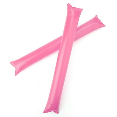 GOGO Bam Bam Thunder Sticks, Cheerleading Outfit, Inflatable Noisemakers (Price / 50 Pairs)-Pink