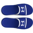 thumbnail image 5 of Under Armour Ignite Select Slides Men's Sandals Color: Royal Blue White Size: 8, 5 of 5