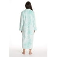 thumbnail image 3 of Just Love Plush Zipper Lounger Robe - Solid Color Bathrobe for Women with Comfortable Zipper Closure (Mint, X-Large), 3 of 3