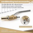 thumbnail image 4 of Industrial Sandblasting Tool Nozzle, Wet Sandblasting Tool Accessories-1Pcs Banmo, 4 of 4