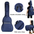 thumbnail image 2 of 41‘‘ Classical Acoustic Guitar Back Pack Gig Bag Dual Strap Padded Carry Case(Black), 2 of 2